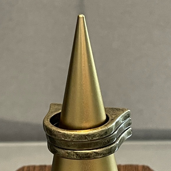 Stackable ring in bronze - Picture 2 of 2